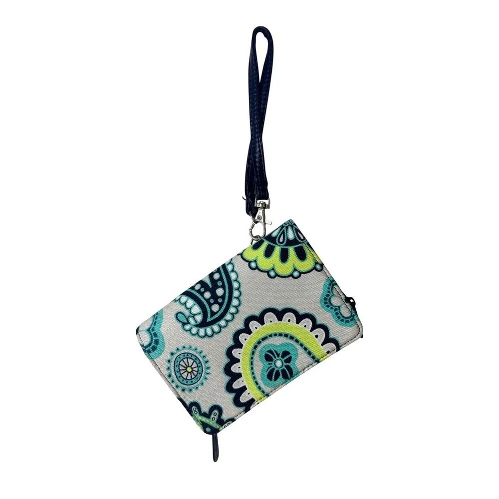 Thirty-One Wrist Wallet Spiral Pattern